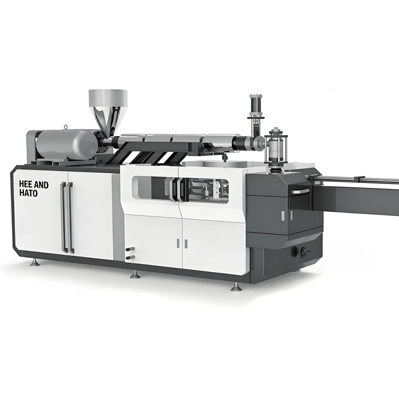 SQ-100~1000ML8-Station High Speed Wheel Blow Molding MachineI [1-6 Layers)