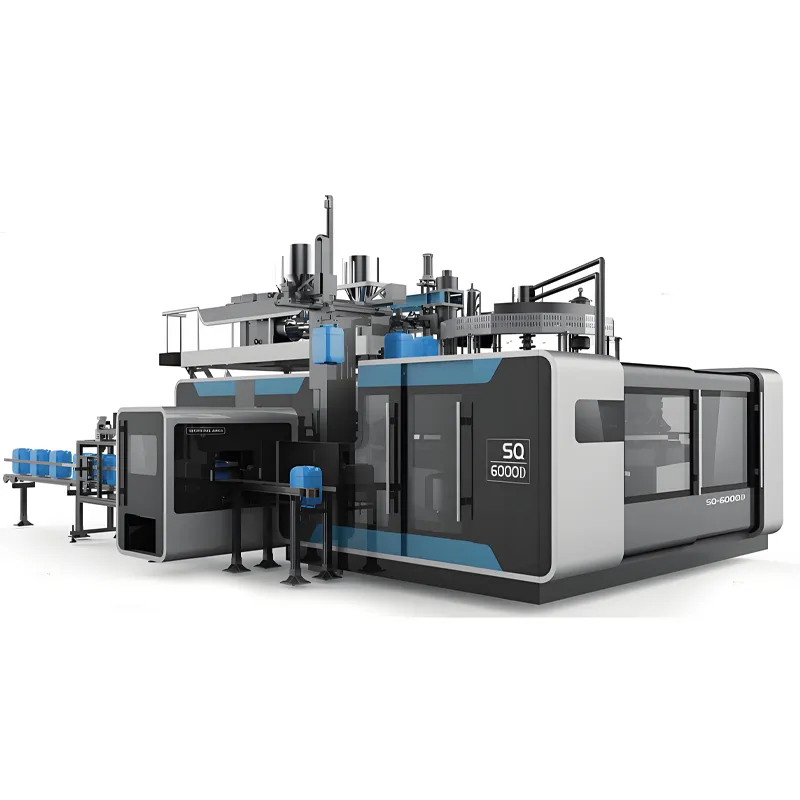 SQ-25L Six Stations Wheel Blow Molding MachineI